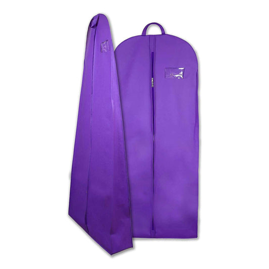 Purple Wedding Dress Garment Bag With 8" Gusset