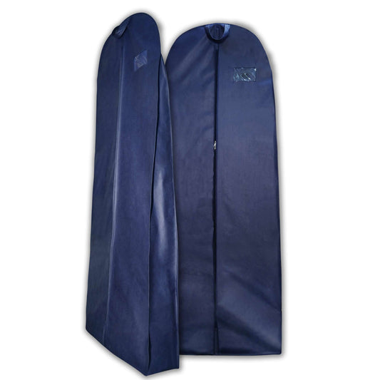 Blue Wedding Dress Garment Bag With 8" Gusset